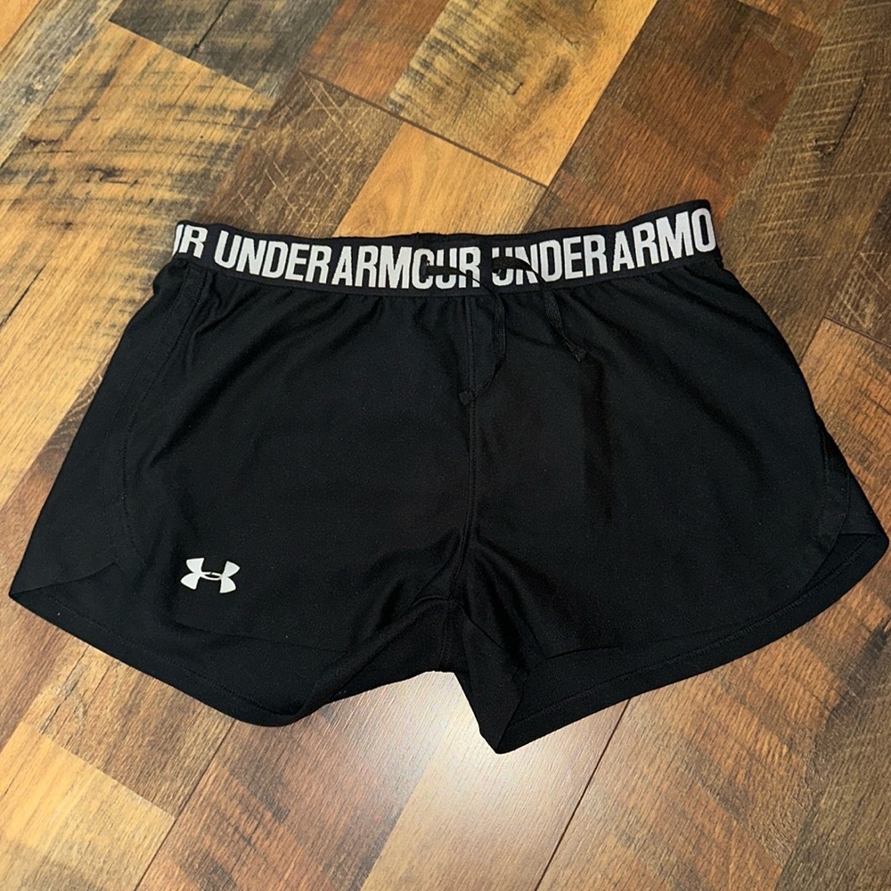 Black Under Armour Athletic Shorts